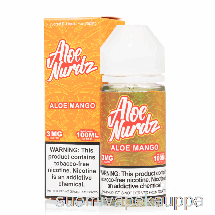 Vape Nesteet Aloe Mango - Pilvi Nurdz - 100 Ml 0 Mg